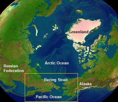 Estreito de Bering Estreito de Bering